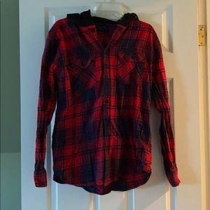 Flannel Hoodie